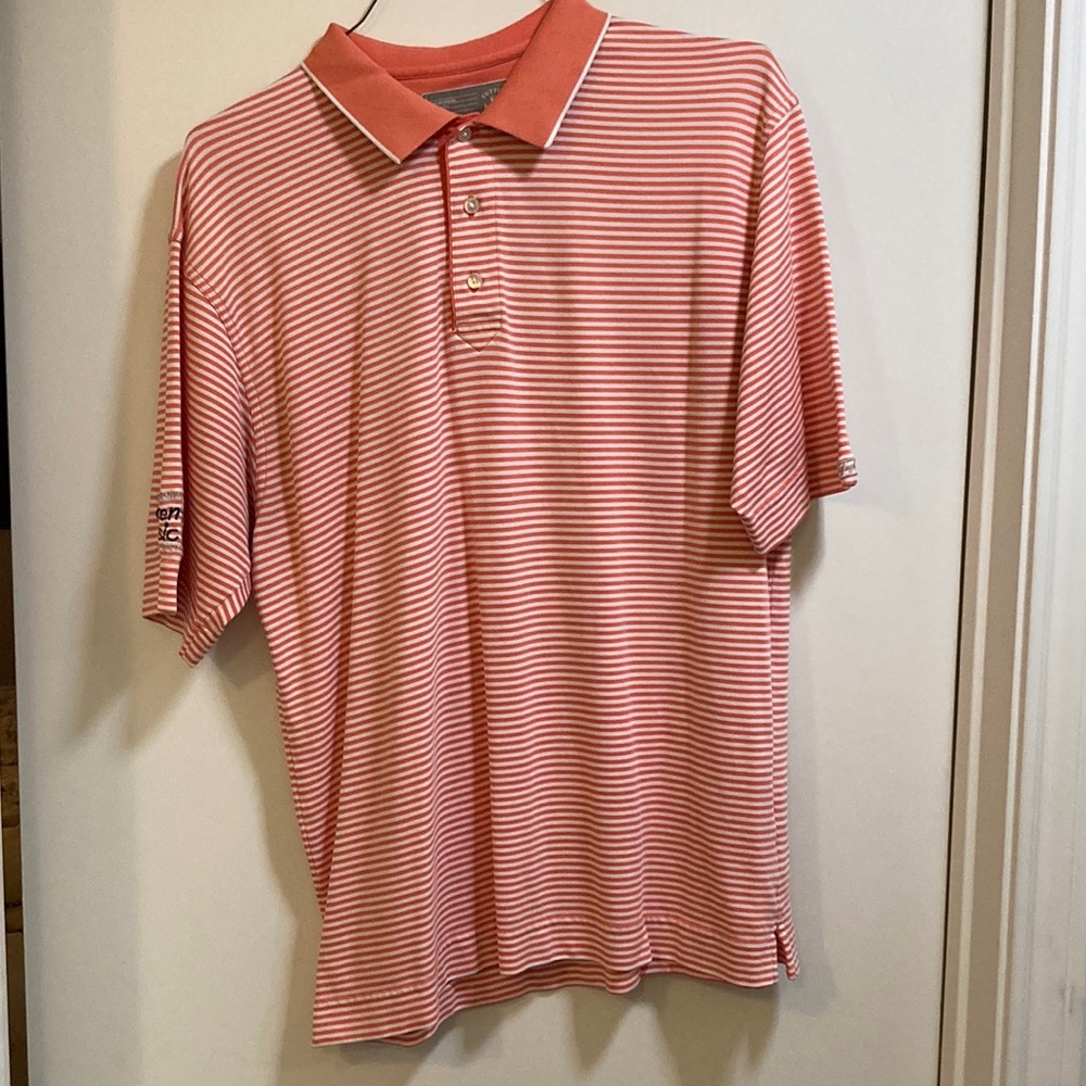 LIKE NEW! MEN’S CUTTER&BUCK DRYTEC POLO GOLF SHIRT! EXCELLENT CONDITION